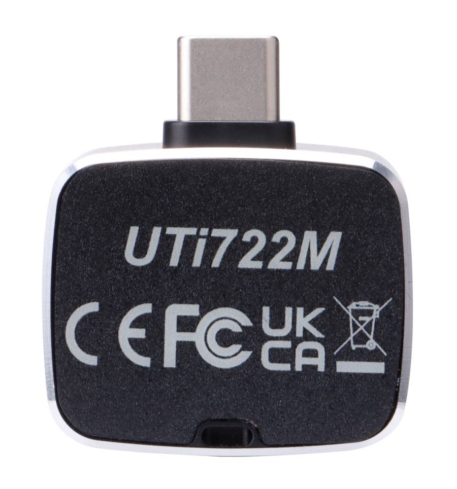 UNI-T συσκευή θερμικής απεικόνισης UTi722M για smartphone, USB-C, 20 °C έως 450 °C UTI722M