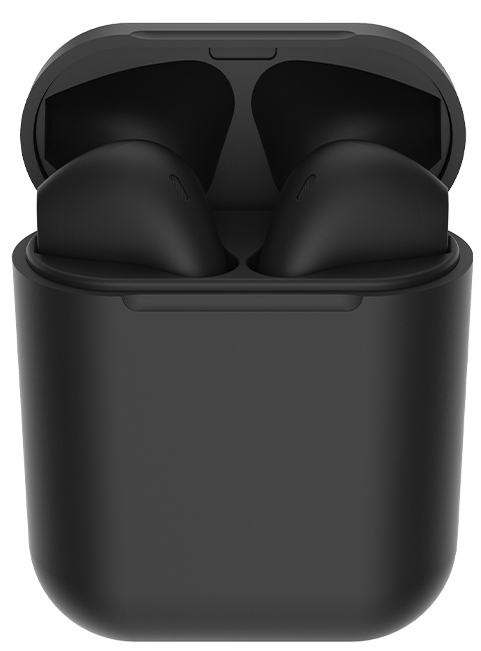 CELEBRAT earphones με θήκη φόρτισης W10, True Wireless, 30/300mAh, μαύρα TWS-W10-BK