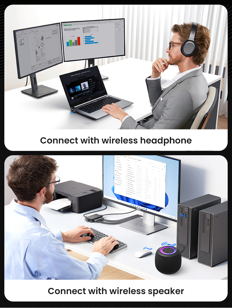 USAMS USB αντάπτορας Bluetooth 5.1 ZB321, μαύρος ZB321SPQ01
