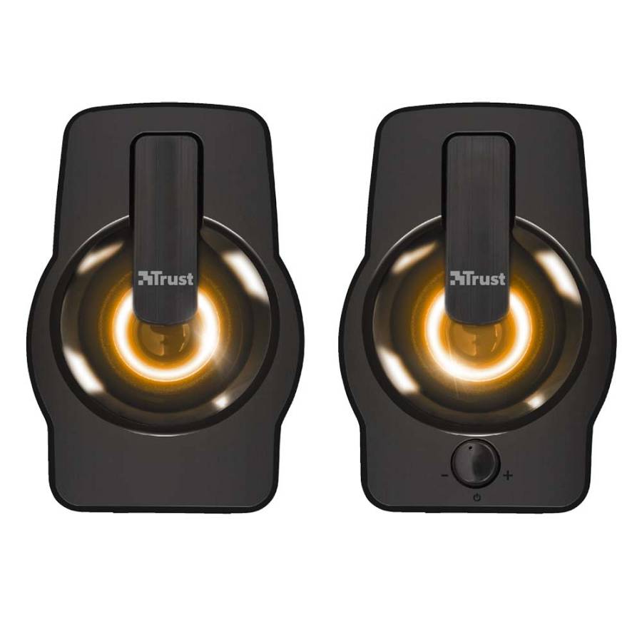 Trust RGB LED illuminated 2.0 speaker set (22948) (TRS22948)