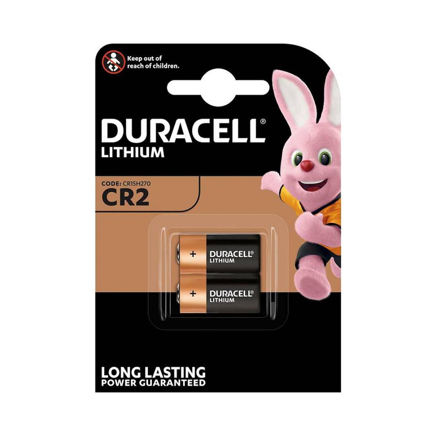 Duracell Μπαταρίες Λιθίου CR2 3V 2τμχ (DB2CR2)(DURDB2CR2)