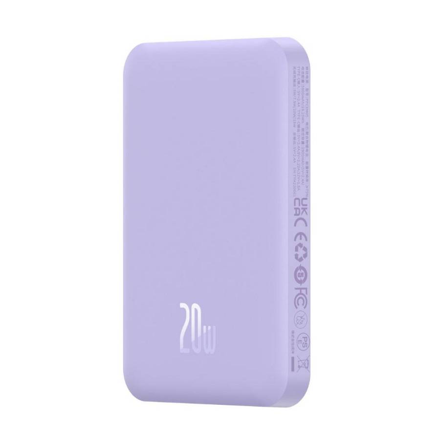 Baseus Magnetic Mini Powerbank 5000mAh 20W (purple) (P10022107513-00) (BASP10022107513-00)