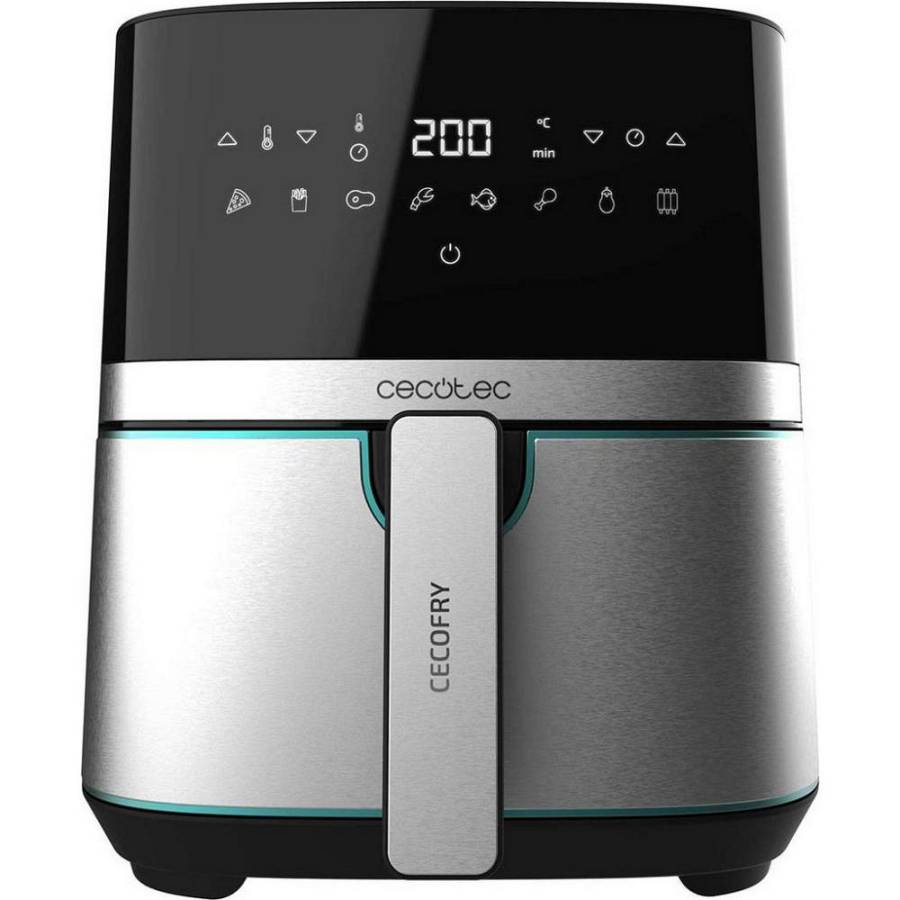 Cecotec Ψηφιακή Φριτέζα Αέρα Cecofry Advance 9000 Inox με Χωρητικότητα 9 L (CEC-03489)