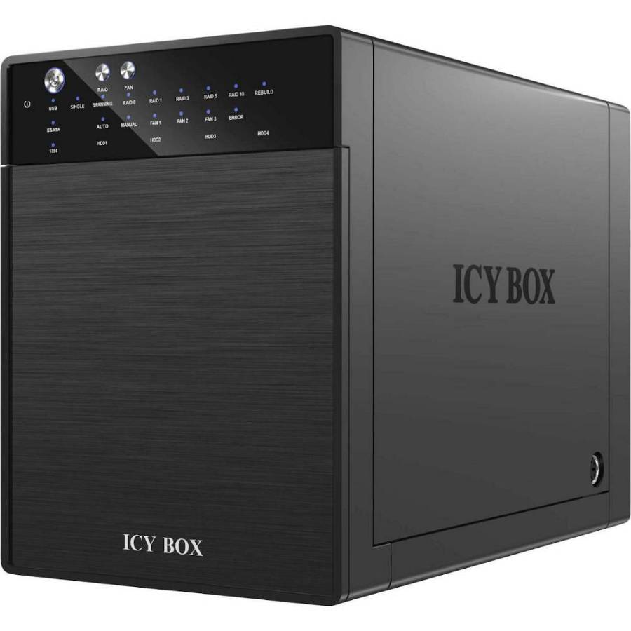 RaidSonic ICY BOX Θήκη για 4 Σκληρούς Δίσκους 3.5 SATA III με σύνδεση USB 3.0 / eSATA (IB-RD3640SU3) (RSCIB-RD3640SU3)