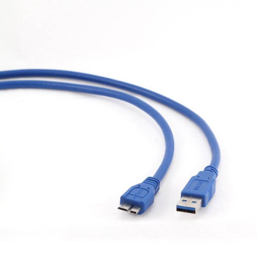 Cablexpert Regular USB 3.0 to micro USB Cable Μπλε 0.5m (CCP-MUSB3-AMBM-0.5M) (GEMCCP-MUSB3-AMBM-0.5M)