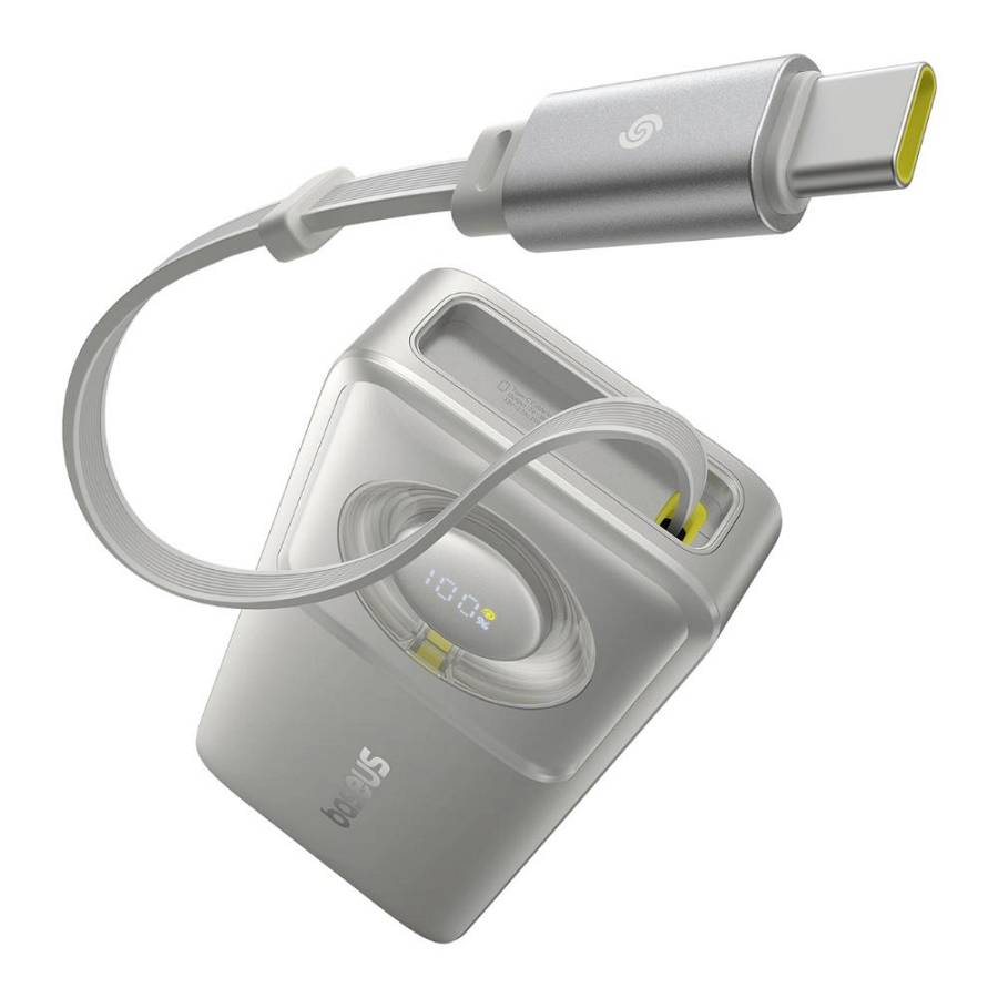 Baseus Powerbank OS Free2Pull 10000mAh 30W +cable grey (P10073701843-00) (BASP10073701843-00)