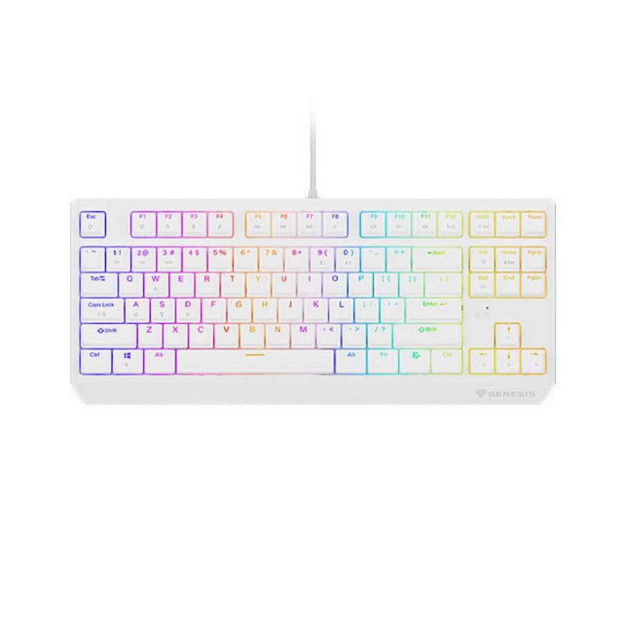 Genesis Gaming Keyboard Thor 230 Tkl US RGB Mechanical Outemu Brown White Hot Swap (NKG-2080) (GNSNKG-2080)