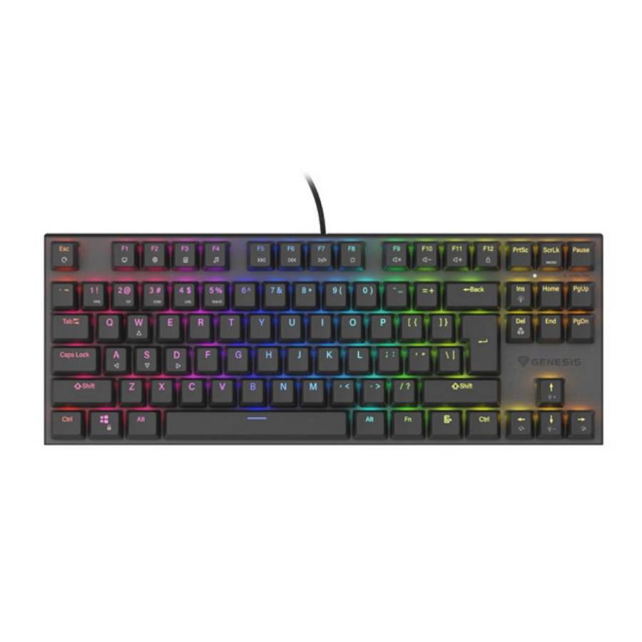 Genesis Gaming Keyboard Thor 303 Tkl Black US  Mechanical RGB, Red Switch, Hot Swap (NKG-1882) (GNSNKG-1882)