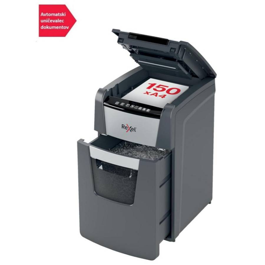 Rexel Optimum Auto+ 150x Paper Shredder Small Pieces (2020150XEU) (REX2020150XEU)