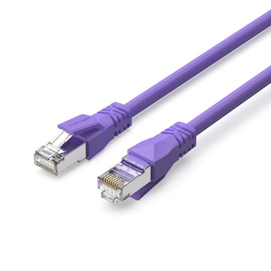 VENTION Cat.6A SFTP Industrial Flexible Patch Cable 0.2M Purple (IBMVAH) (VENIBMVAH)