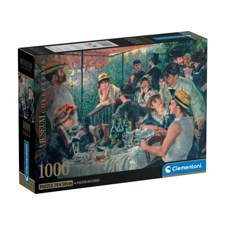 Clementoni Puzzle Museum Collection - Renoir: Luncheon of the Boating Party 1000pcs (37063) (CLE37063)