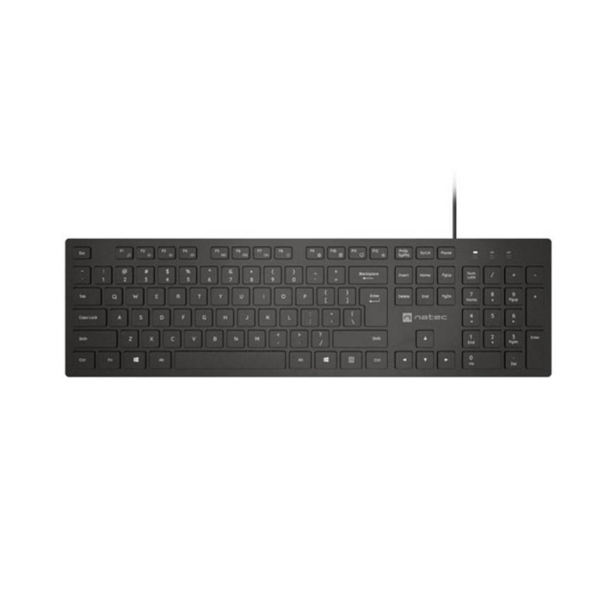 Natec Keyboard Herring Glow Us Black (NKL-2341) (NTCNKL-2341)