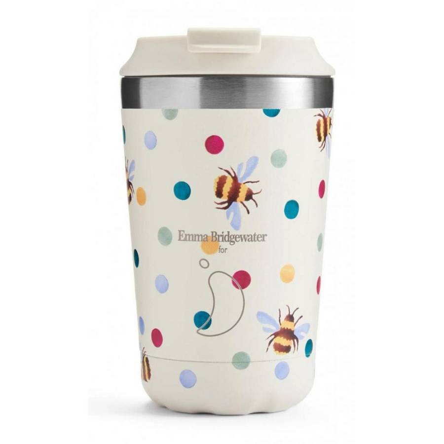 Chillys Μπουκάλι Θερμός Emma Bridgewater Polka Bees 340ml (22779) (CHI22779)