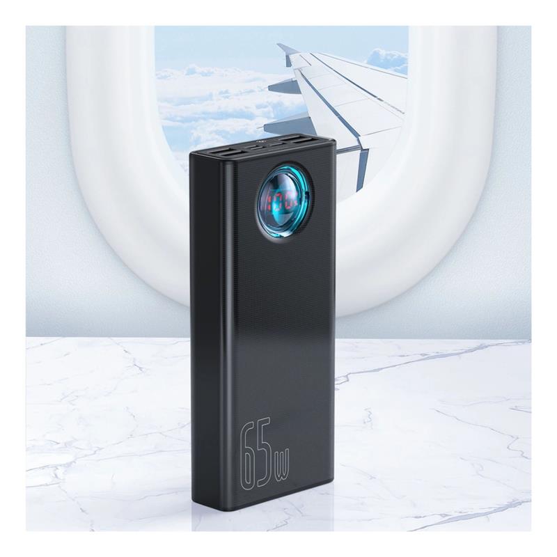 Φορτιστής Ανάγκης Baseus Amblight 65W 30000mAh Λευκό