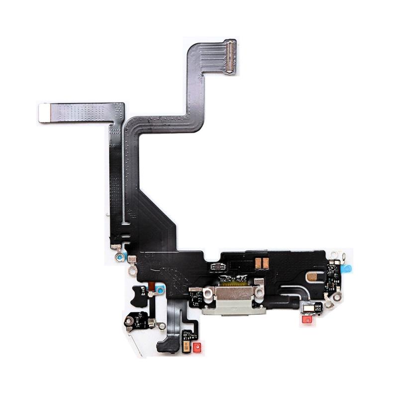 Καλώδιο Πλακέ Apple iPhone 14 Pro με Επαφή Φόρτισης Λευκό (OEM)