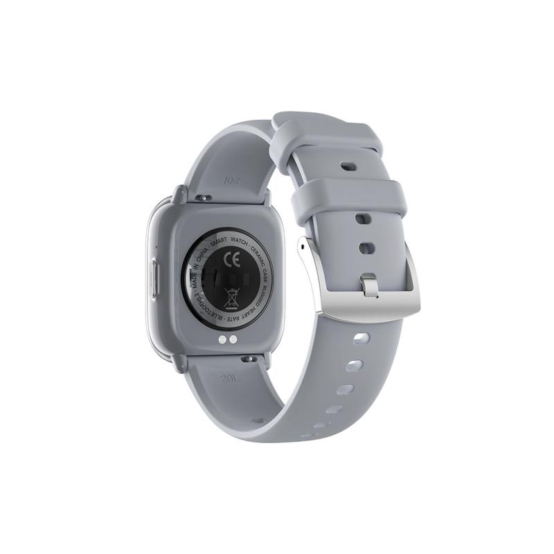 Smartwatch myPhone Pastel 1.75 Ασημί/Γκρι