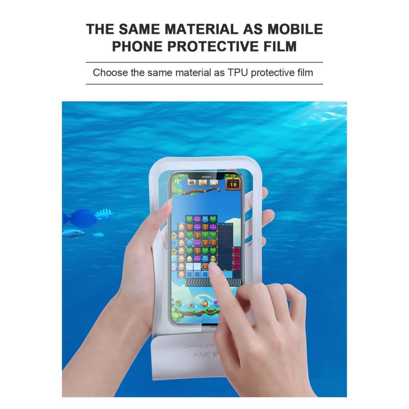 Waterproof Θήκη Devia EL158 Strong για Smartphones έως 6.9 Μαύρο