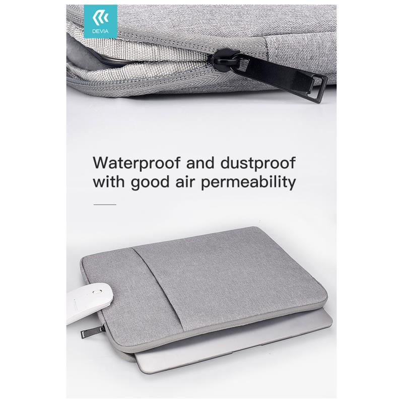Θήκη Devia Justyle Business Inner MacBook Air 13.3/ Pro 13.3/ Pro 14.2 Μαύρο
