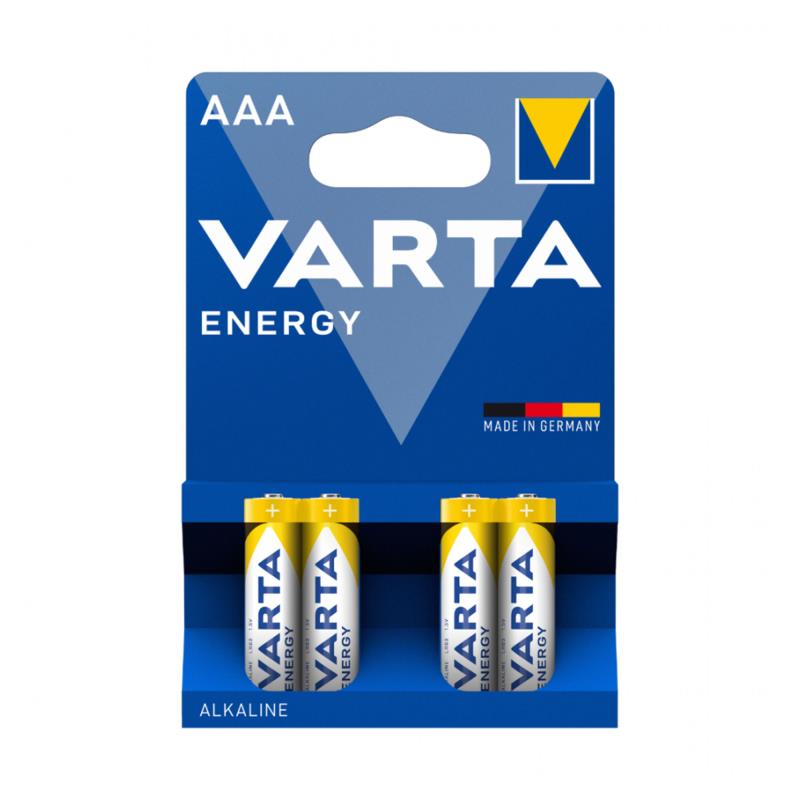 Μπαταρία Simply Alkaline Varta Energy AAA LR03 (4 τεμ.)