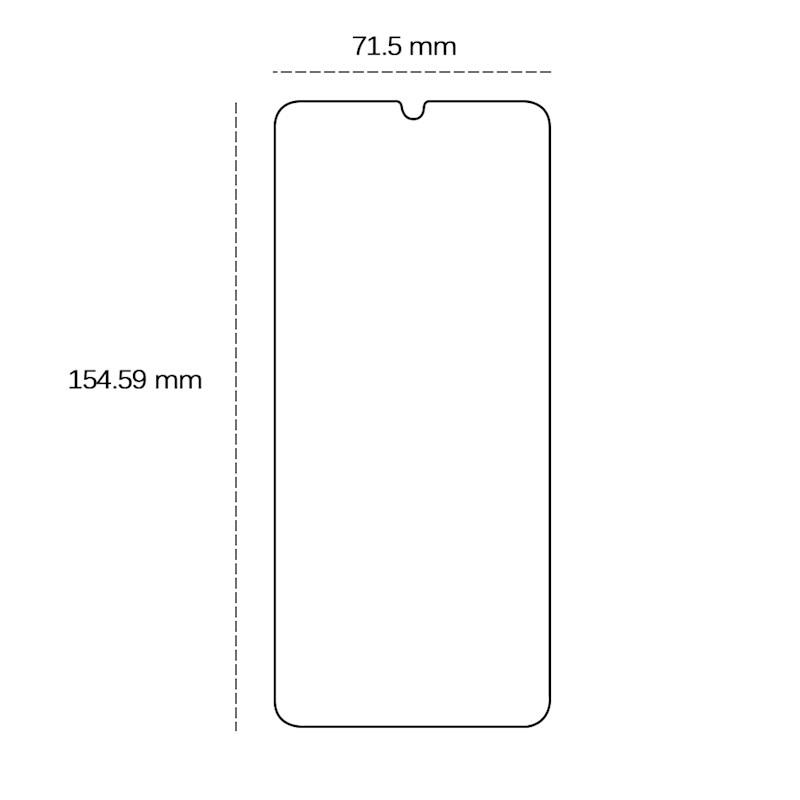 Samsung Galaxy A25 5G - Tempered Glass 2,5D 9H