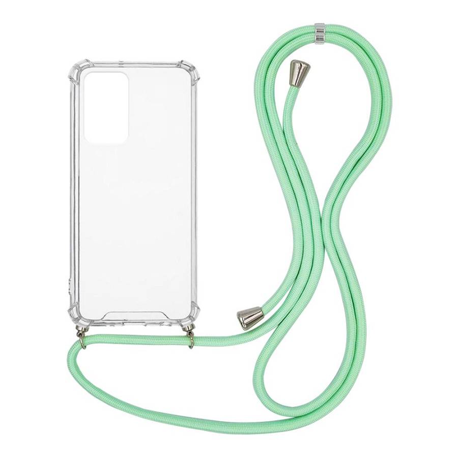 Θήκη Σιλικόνης με Κορδόνι Sonique Armor Clear Xiaomi Redmi Note 11 4G / Redmi Note 11S Βεραμάν