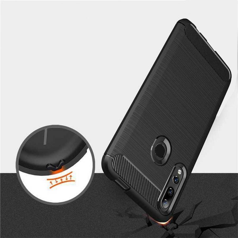 Θήκη Σιλικόνης Sonique Carbon Brushed Xiaomi Redmi Note 12 4G Μαύρο