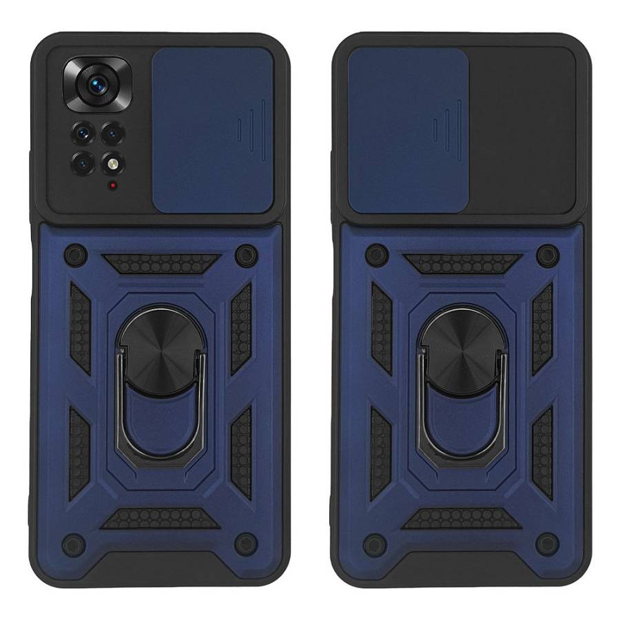 Θήκη Ring Armor CamPro Sonique για Xiaomi Redmi Note 11 4G / Redmi Note 11S Μπλέ