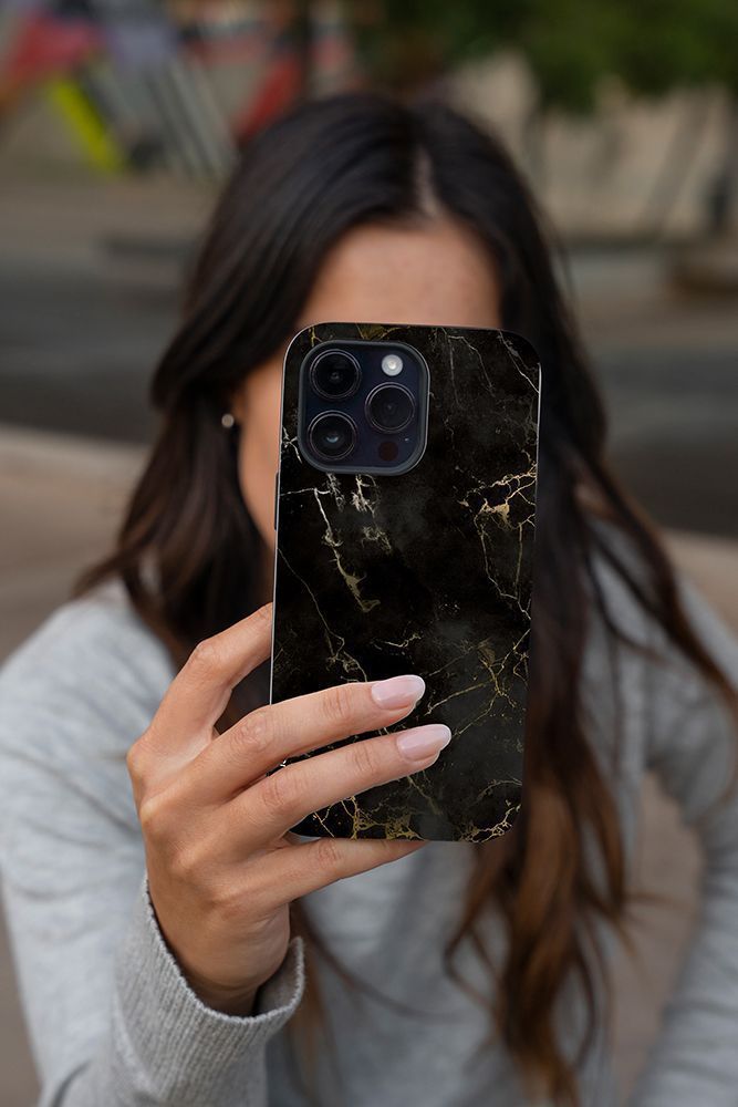 Θήκη Sonique Marble Series για Xiaomi Redmi Note 11 4G / Redmi Note 11S Μαύρο 01