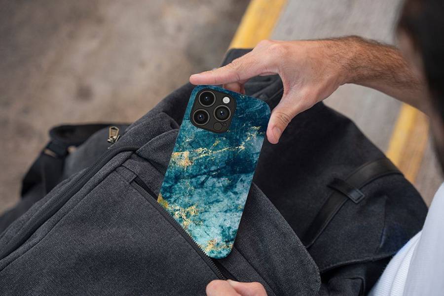 Θήκη Sonique Marble Series για Xiaomi Redmi Note 11 4G / Redmi Note 11S Μπλε