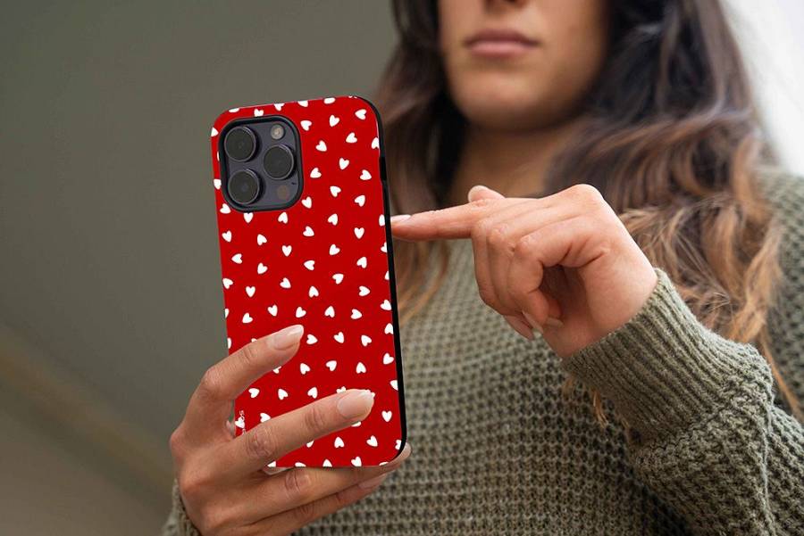 Θήκη Sonique Heart Series για Xiaomi Redmi Note 11 4G / Redmi Note 11S Κόκκινο