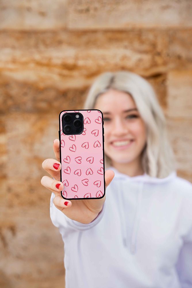 Θήκη Sonique Heart Series για Xiaomi Redmi Note 11 4G / Redmi Note 11S Ροζ