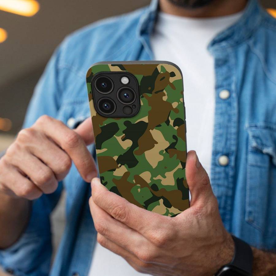 Θήκη Sonique Camouflage Army Series για Xiaomi Redmi Note 11 4G / Redmi Note 11S Πράσινο