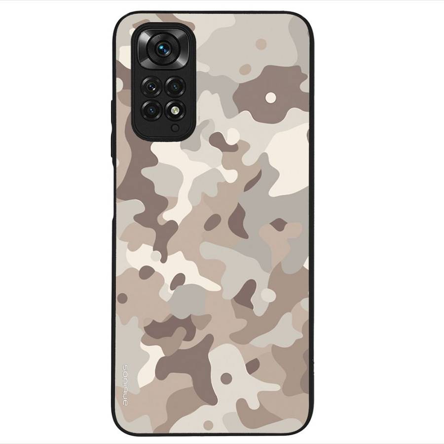 Θήκη Sonique Camouflage Army Series για Xiaomi Redmi Note 11 4G / Redmi Note 11S Μπεζ