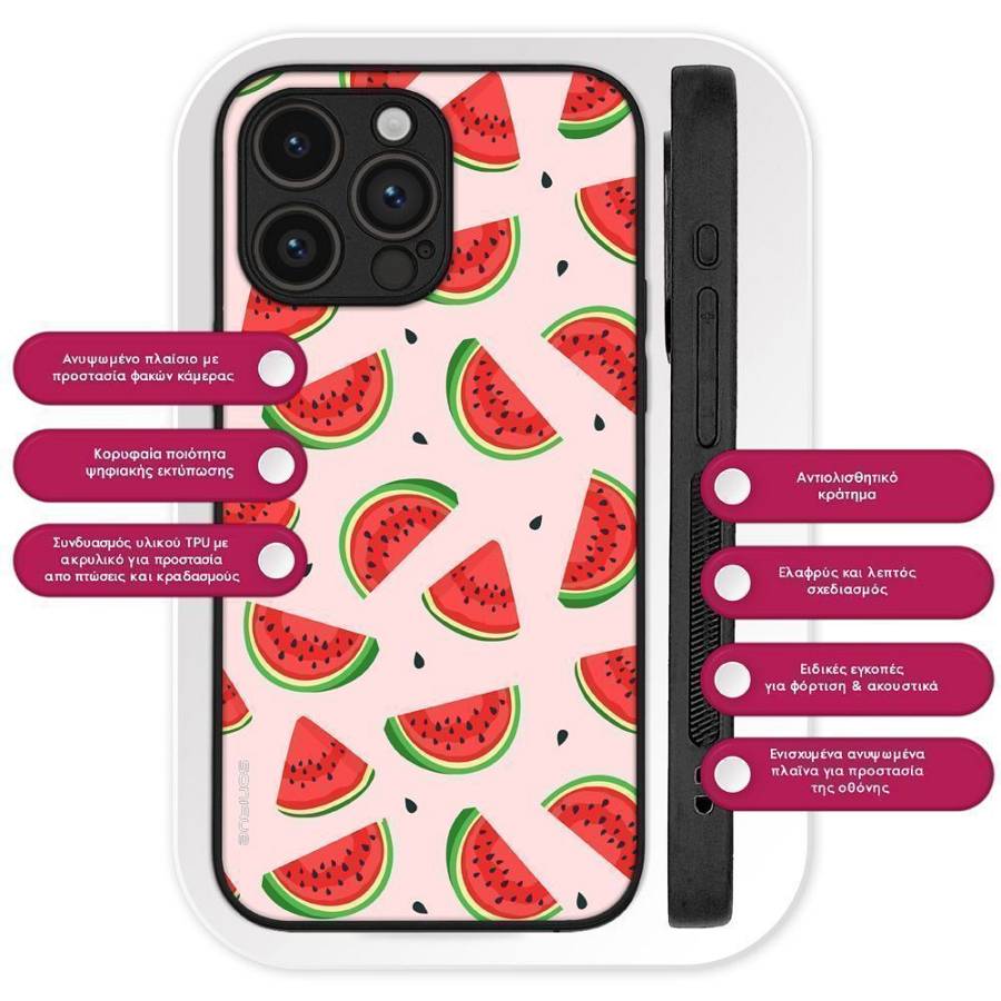 Θήκη Sonique Fruit Series για Xiaomi Redmi Note 11 4G / Redmi Note 11S Καρπούζι
