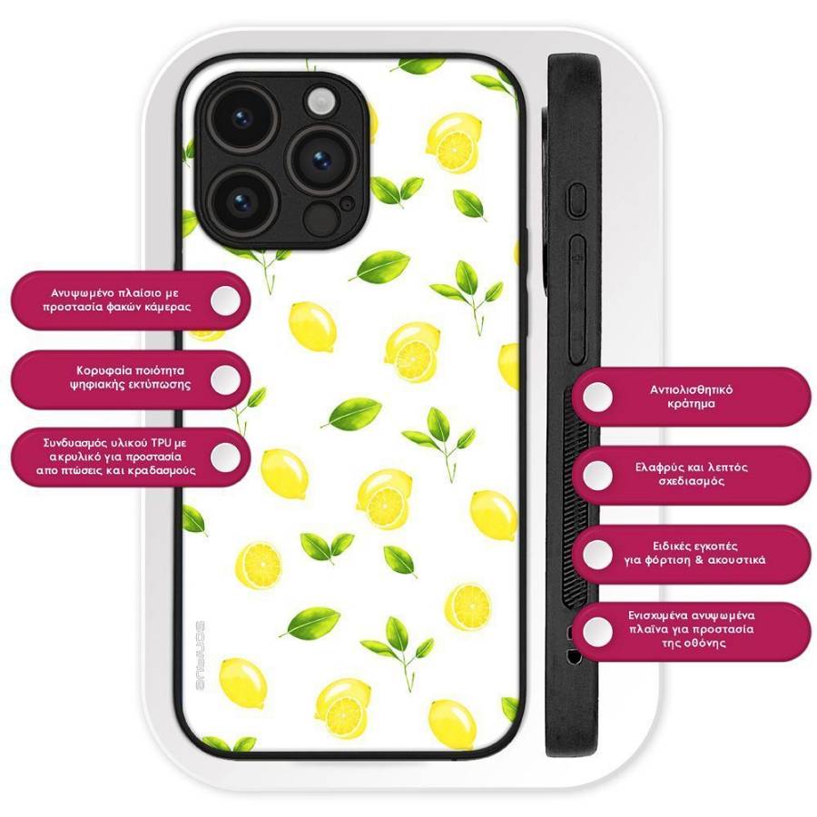 Θήκη Sonique Fruit Series για Xiaomi Redmi Note 11 4G / Redmi Note 11S Λεμόνι 01