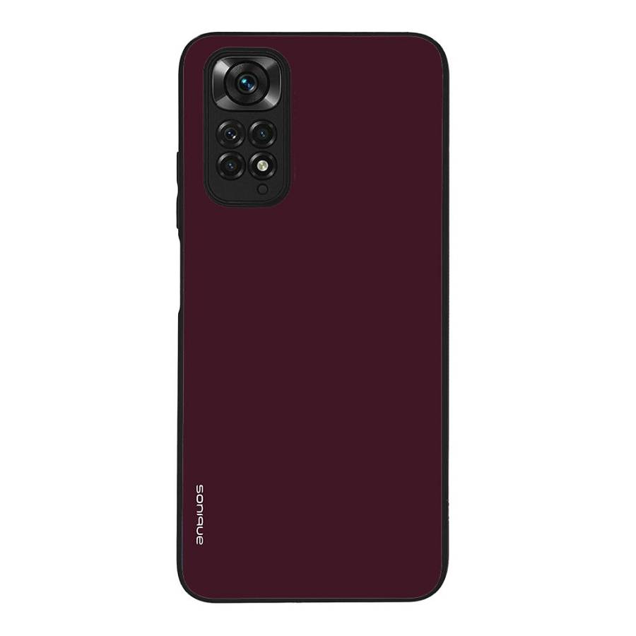 Θήκη Sonique ColorBloc Series για Xiaomi Redmi Note 11 4G / Redmi Note 11S Μπορντό