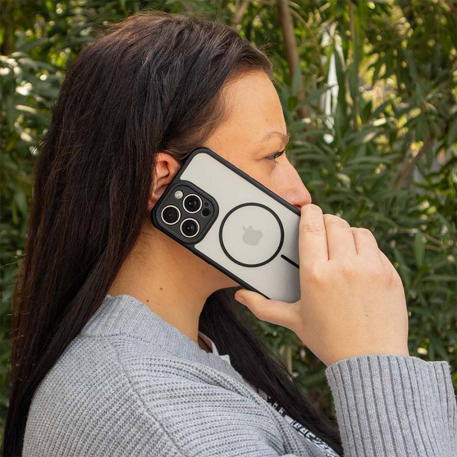 Θήκη Magnetic MagFrost Sonique Apple iPhone 16 Μαύρο 01