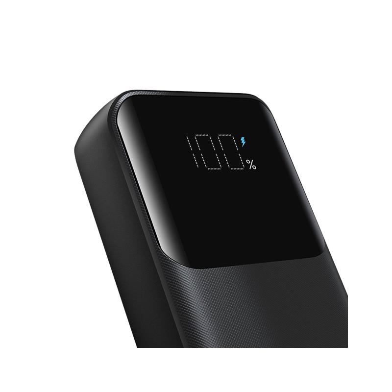 Φορτιστής Ανάγκης Joyroom JR-PBC06 PD 30W 10000mAh με Καλώδια USB C & Lightning Μαύρο