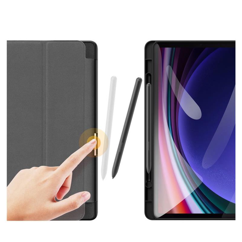 Θήκη TPU Flip Shock Proof Dux Ducis Domo Samsung X510 Galaxy Tab S9 FE Wi-Fi 10.9/ X516B Galaxy Tab S9 FE 5G 10.9 Μαύρο