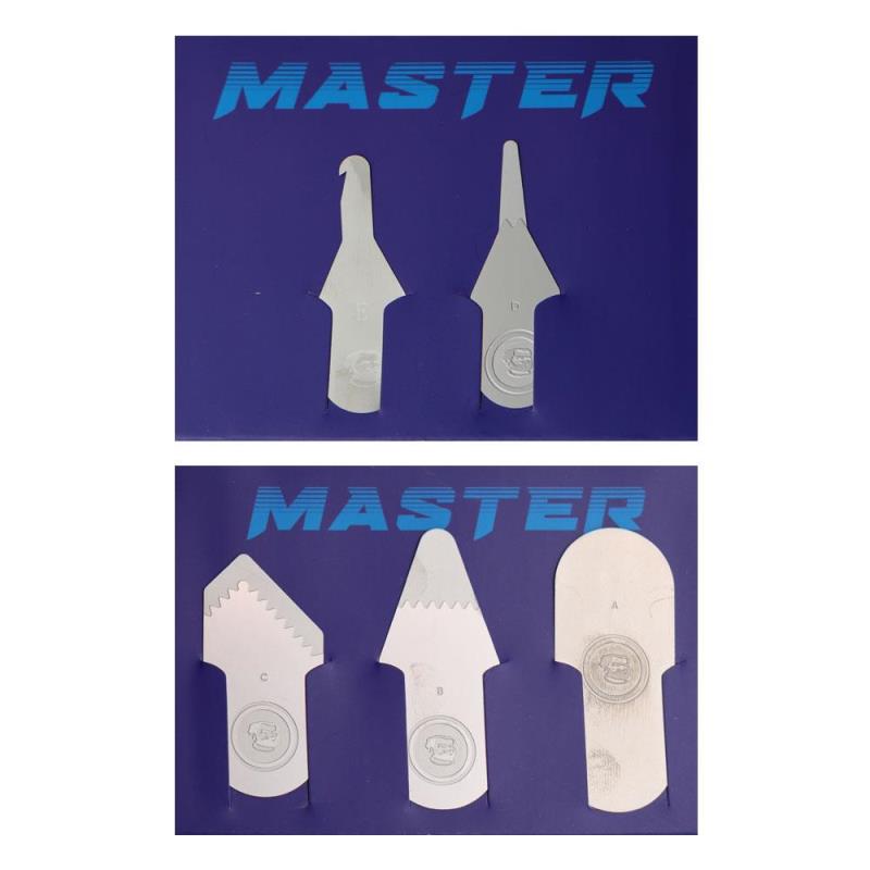 Λεπτό και Εύκαμπτο Μεταλλικό Εργαλείο Ανοίγματος Mechanic S5 (5 τεμ)