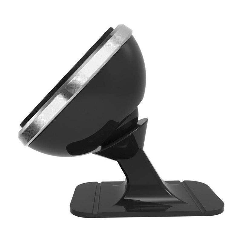 Universal Βάση Στήριξης Ταμπλό Αυτοκινήτου Μαγνητική Baseus 360° Ασημί