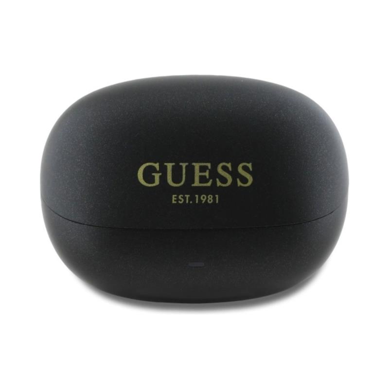 True Wireless Ακουστικά Bluetooth Guess Capsule ANC Μαύρο