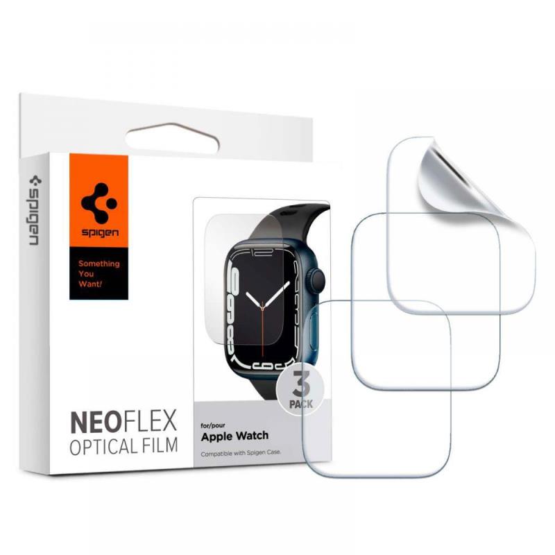 Screen Protector Spigen Neo Flex HD Apple Watch 7/ 8/ 9 45mm (3 τεμ.)
