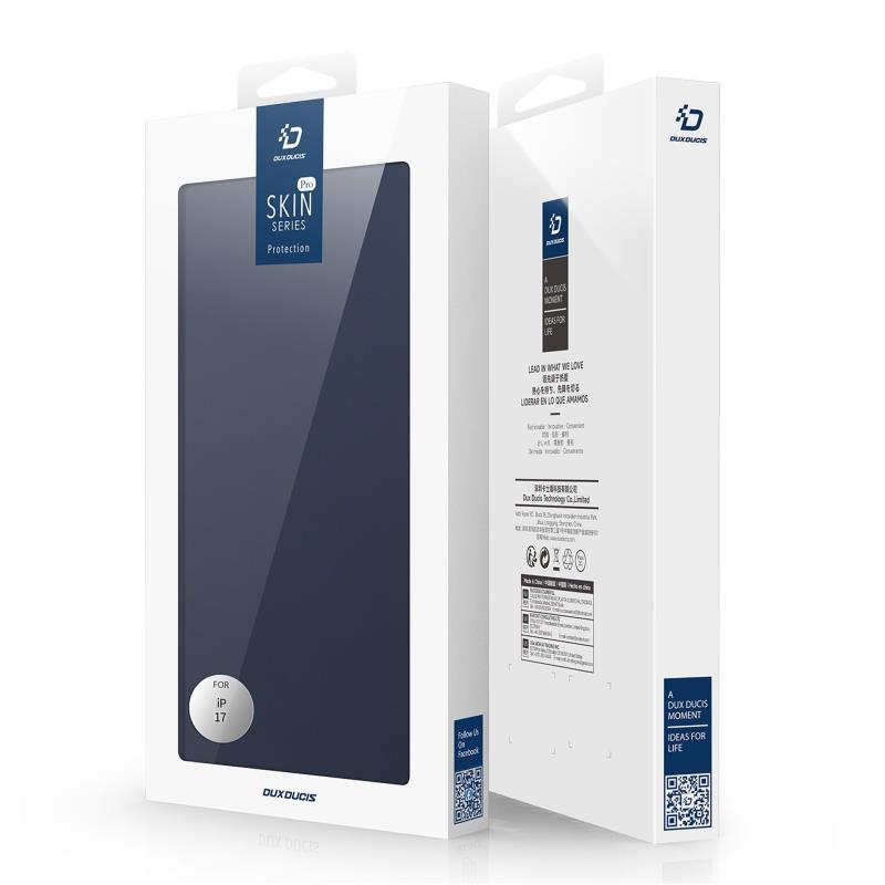 Θήκη Flip Dux Ducis Skin Pro Apple iPhone 17 Μπλε