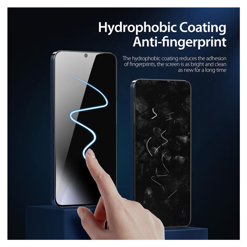 Tempered Glass Full Face Privacy Dux Ducis Apple iPhone 16 Pro Max Μαύρο (1 τεμ.)