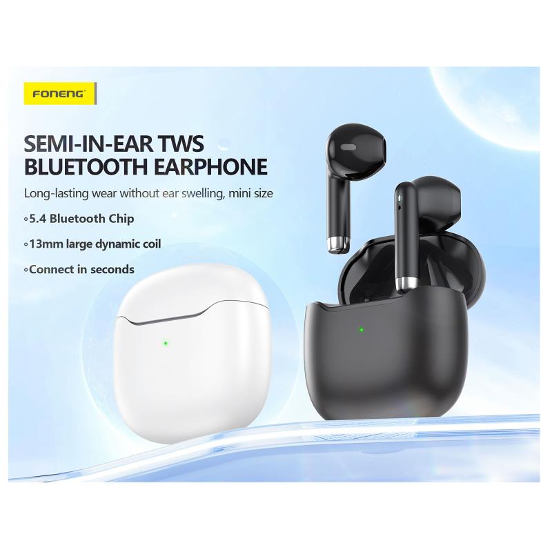 True Wireless Ακουστικά Bluetooth Foneng BL168 Μαύρο