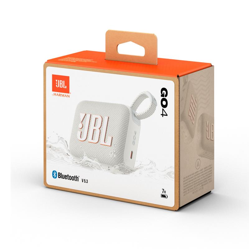 Φορητό Ηχείο Bluetooth JBL GO4 4.2W Λευκό