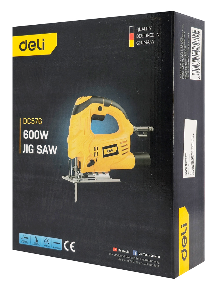 DELI σέγα DC576, ρυθμιζόμενη, 600W DC576