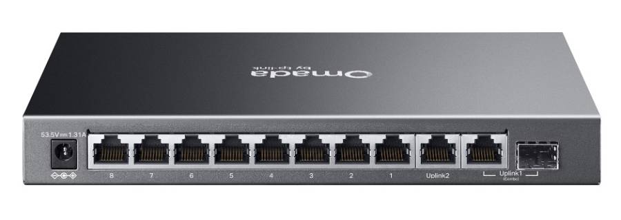 TP-LINK easy managed switch ES210GP, 10x Gigabit θύρες, PoE+, V1.0 ES210GP
