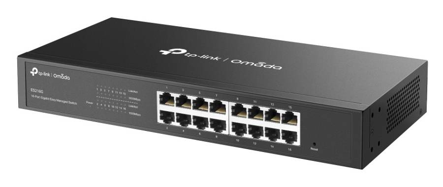 TP-LINK easy managed switch ES216G, 16x Gigabit θύρες, V1.0 ES216G